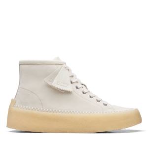 Clarks Caravan Mid Enkellaars Heren Wit | CLK871EAV