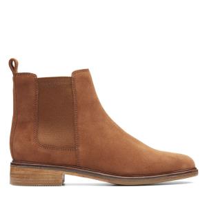 Clarks Clarkdale Arlo Chelsea Boot Dames Donkerbruin | CLK350POY