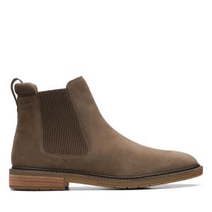 Clarks Clarkdale Hall Chelsea Boot Heren Grijs | CLK536DZC