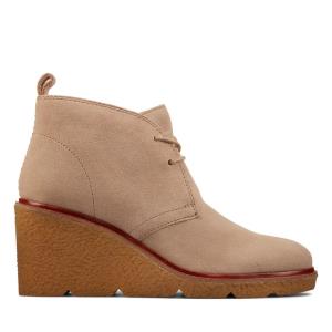 Clarks Clarkford DBT Enkellaars Dames Bruin | CLK635QDG