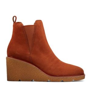 Clarks Clarkford Top Chelsea Boot Dames Donkerbruin | CLK562ATF