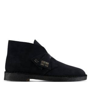 Clarks Desert Boot Klassieke Woestijnlaarzen Heren Donkerblauw | CLK349LNF