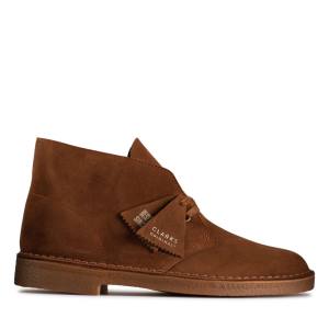 Clarks Desert Boot Klassieke Woestijnlaarzen Heren Cola Suede | CLK571KCU