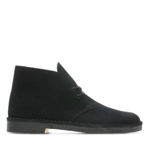 Clarks Desert Boot Originals Schoenen Heren Zwart | CLK802SRV