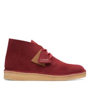 Clarks Desert Coal Woestijnlaarzen Heren Rood | CLK910ZOJ