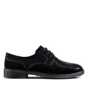 Clarks Griffin Lane Platte Schoenen Dames Zwart | CLK719PEO