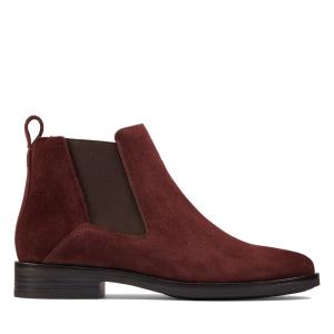 Clarks Memi Top Chelsea Boot Dames Bordeaux | CLK357FUY