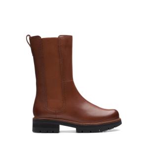 Clarks OriannaChelsea Chelsea Boot Dames Donkerbruin | CLK426YEJ