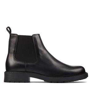 Clarks Orinoco2 Lane Chelsea Boot Dames Zwart | CLK301XZW