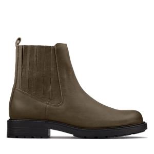 Clarks Orinoco2 Mid Chelsea Boot Dames Donkerolijfgroen | CLK415WZH