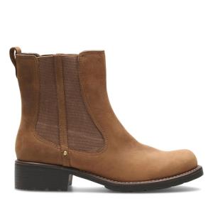 Clarks Orinoco Club Chelsea Boot Dames Bruin | CLK257HVN