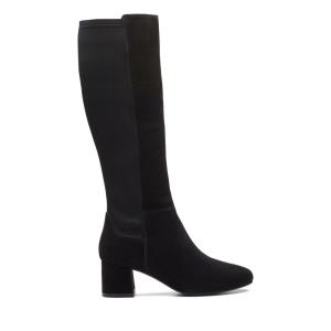 Clarks Sheer55 Hi Overknee Laarzen Dames Zwart | CLK970KIX