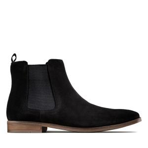 Clarks Stanford Top Chelsea Boot Heren Zwart | CLK459ZTS