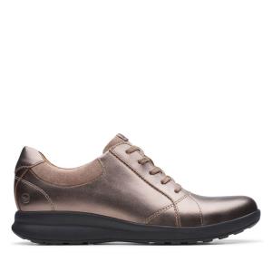 Clarks Un Adorn Kanten Platte Schoenen Dames Grijs | CLK589JDB