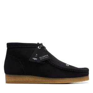 Clarks Wallabee Vrijetijdslaarzen Heren Zwart | CLK914WLI