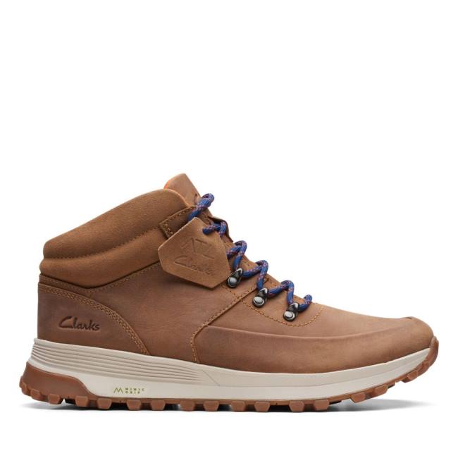 Clarks ATL Trek Mid Enkellaars Heren Bruin | CLK764JRF