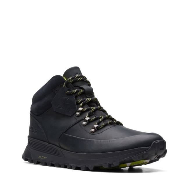 Clarks ATL Trek Mid Enkellaars Heren Zwart | CLK804OXG