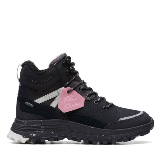 Clarks ATL Trek Sky GORE-TEX Enkellaars Dames Zwart | CLK463NST