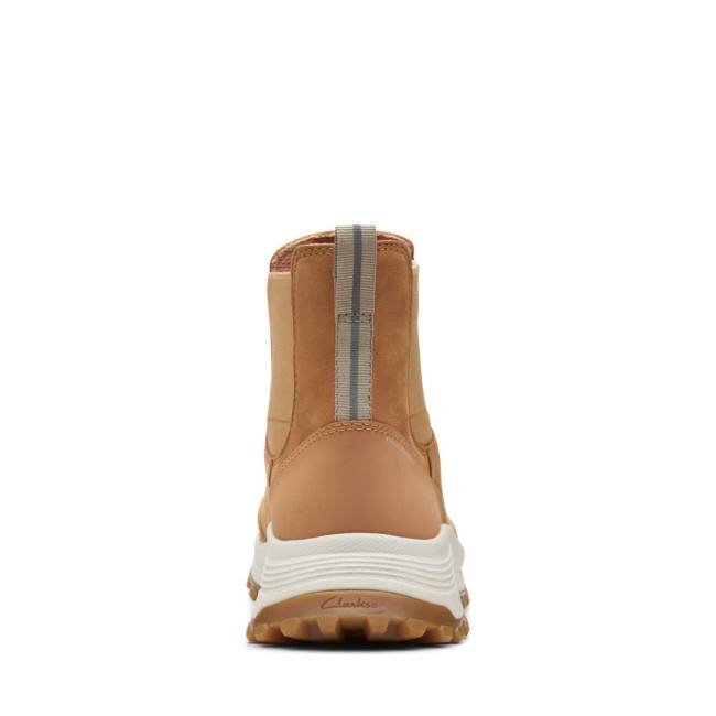 Clarks ATL Trek Up Waterdichte Enkellaars Dames Lichtbruin | CLK952NFC