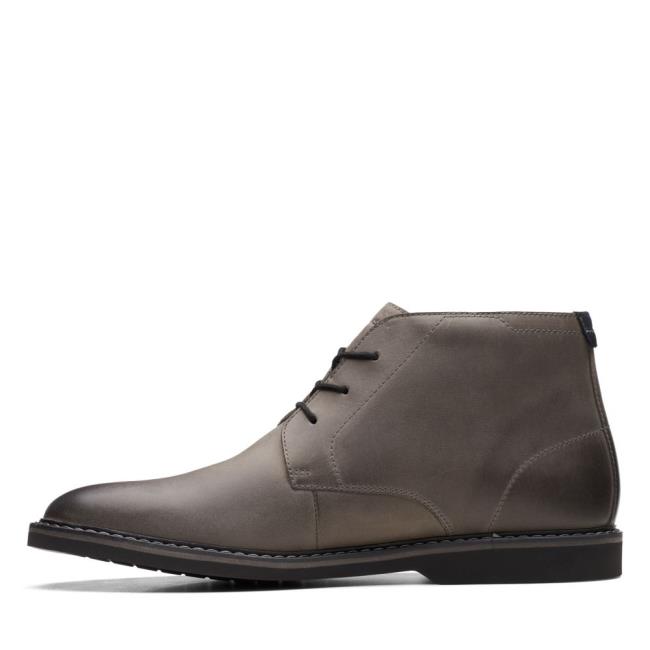 Clarks Atticus LT Mid Originals Schoenen Heren Donkergrijs | CLK794RIF