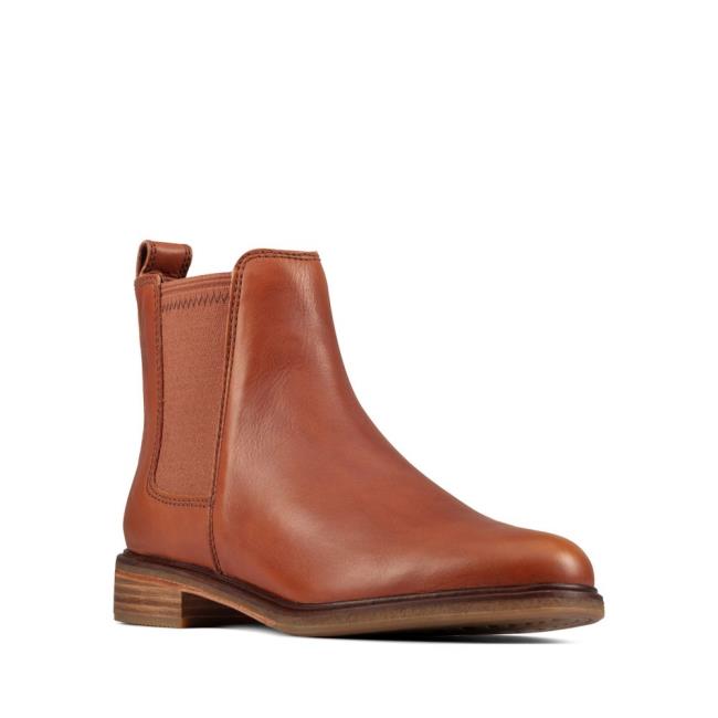 Clarks Clarkdale Arlo Chelsea Boot Dames Bruin | CLK816IZQ