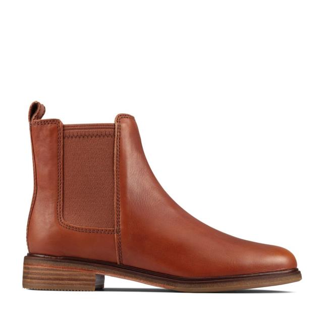 Clarks Clarkdale Arlo Chelsea Boot Dames Bruin | CLK816IZQ