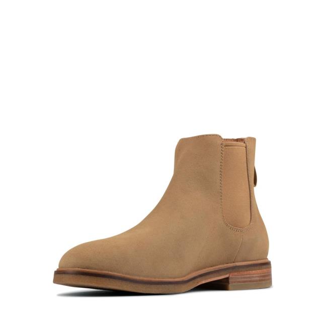 Clarks Clarkdale Gobi Chelsea Boot Heren Donkerbruin | CLK048LOI