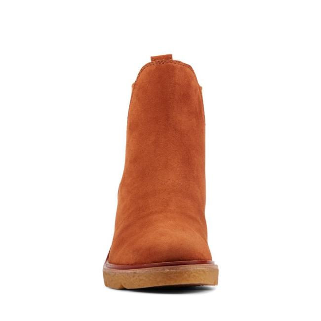 Clarks Clarkford Top Chelsea Boot Dames Donkerbruin | CLK562ATF