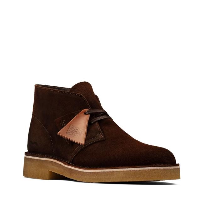 Clarks Desert Boot 221 Originals Schoenen Heren Donkerbruin | CLK471XDE