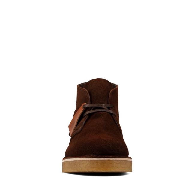 Clarks Desert Boot 221 Originals Schoenen Heren Donkerbruin | CLK471XDE