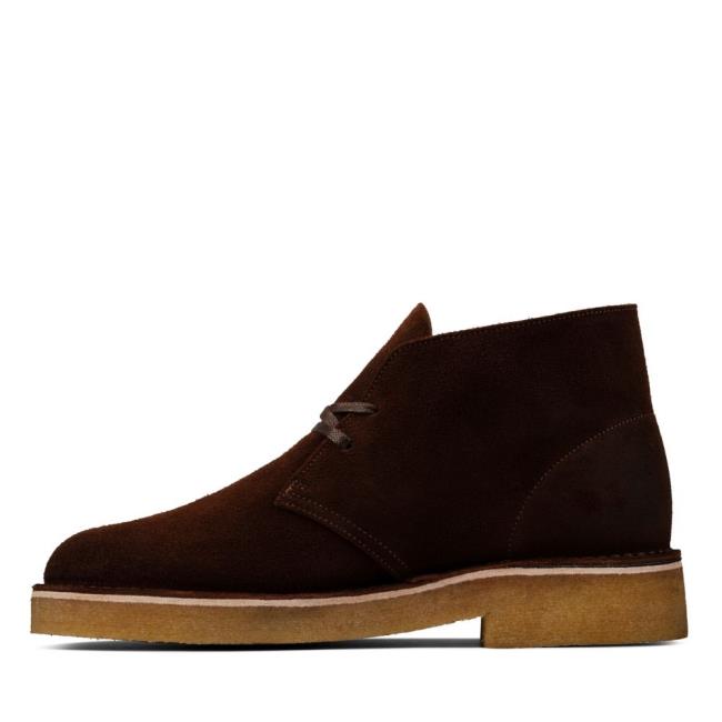 Clarks Desert Boot 221 Originals Schoenen Heren Donkerbruin | CLK471XDE