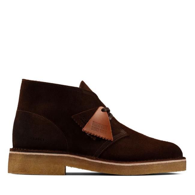 Clarks Desert Boot 221 Originals Schoenen Heren Donkerbruin | CLK471XDE