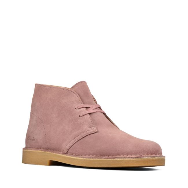 Clarks Desert Boot 2 Woestijnlaarzen Dames Roze | CLK537WEX