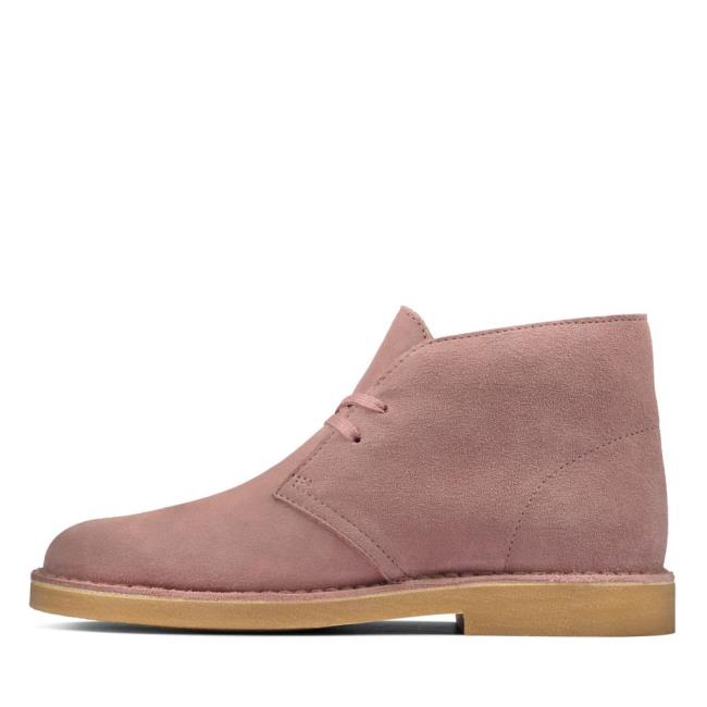 Clarks Desert Boot 2 Woestijnlaarzen Dames Roze | CLK537WEX