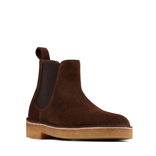 Clarks Desert Chelsea 2 Chelsea Boot Heren Chocola | CLK613DRK