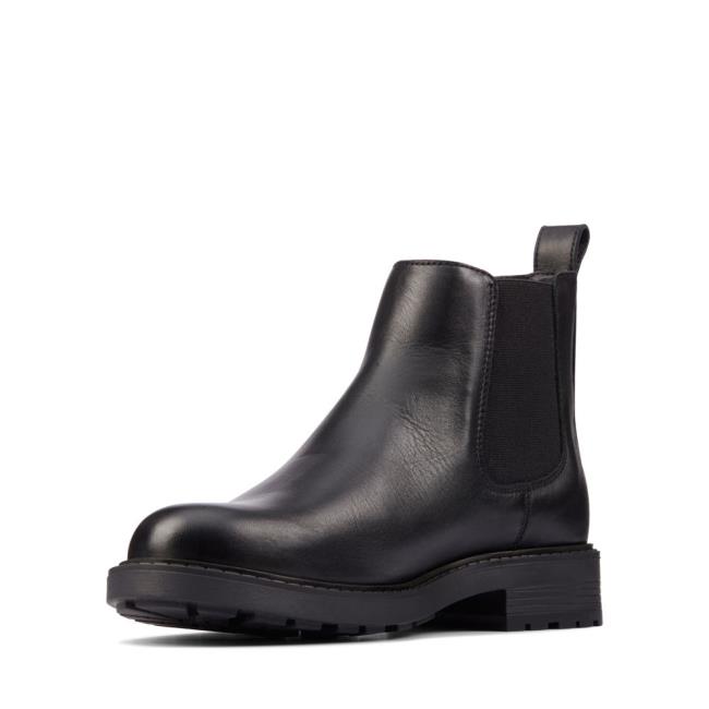 Clarks Orinoco2 Lane Chelsea Boot Dames Zwart | CLK301XZW