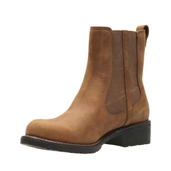 Clarks Orinoco Club Chelsea Boot Dames Bruin | CLK257HVN