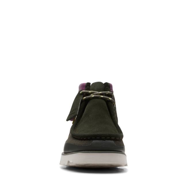 Clarks Wallabee 2.0 GORE-TEX Vrijetijdslaarzen Heren Zwart Olijfgroen | CLK903MXC