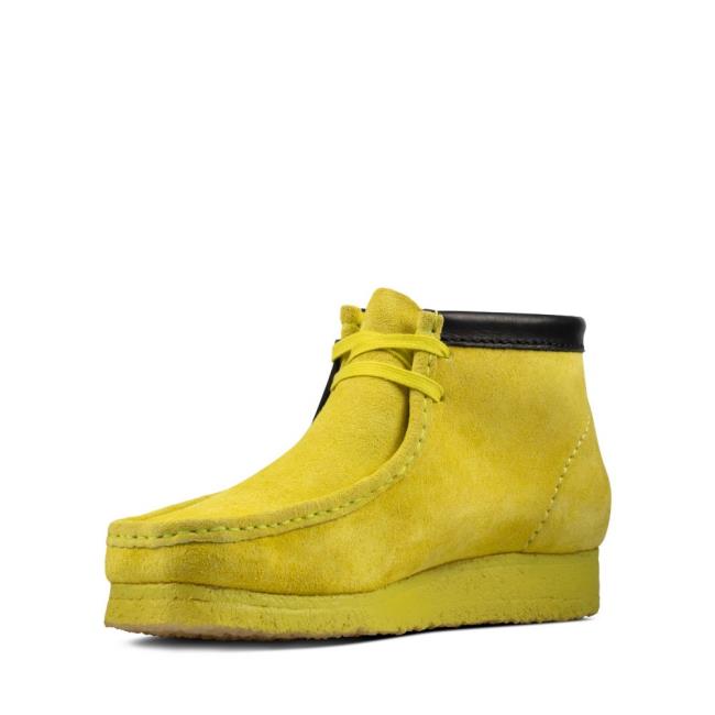 Clarks Wallabee Boot Vrijetijdslaarzen Heren Lichtgroen | CLK357QUS