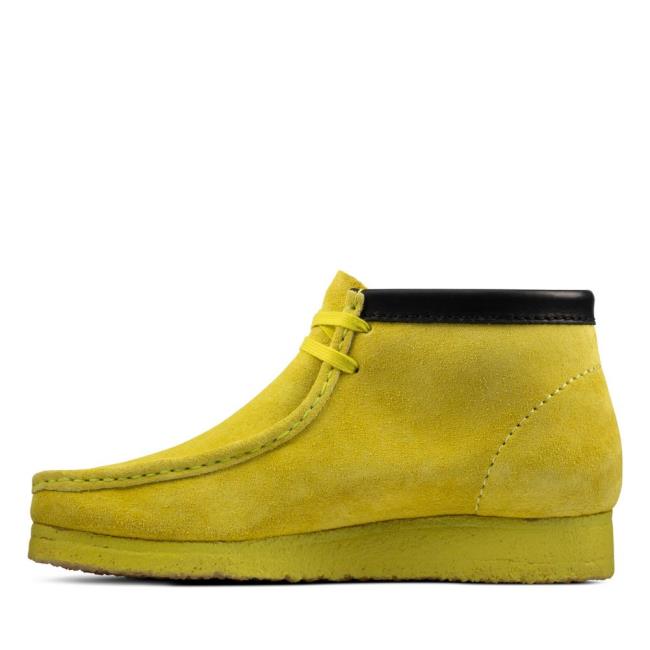 Clarks Wallabee Boot Vrijetijdslaarzen Heren Lichtgroen | CLK357QUS