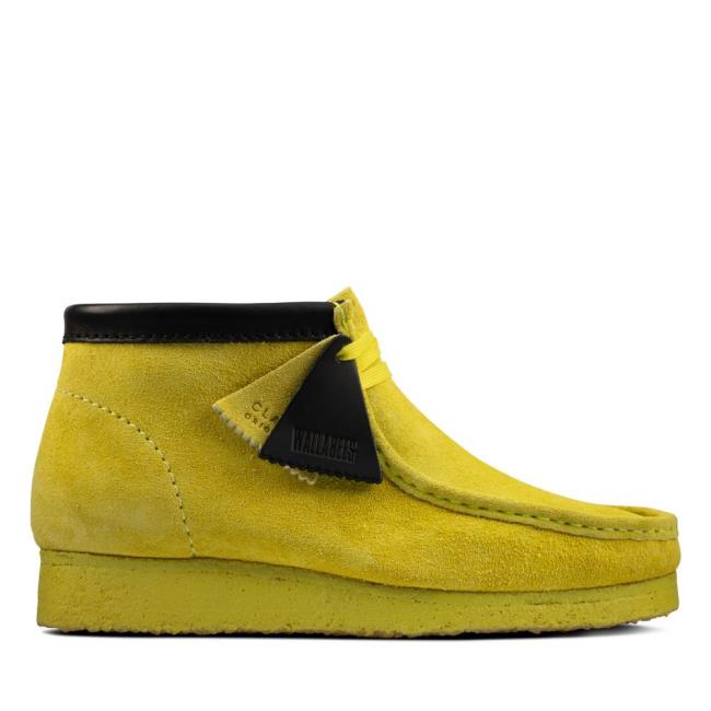 Clarks Wallabee Boot Vrijetijdslaarzen Heren Lichtgroen | CLK357QUS