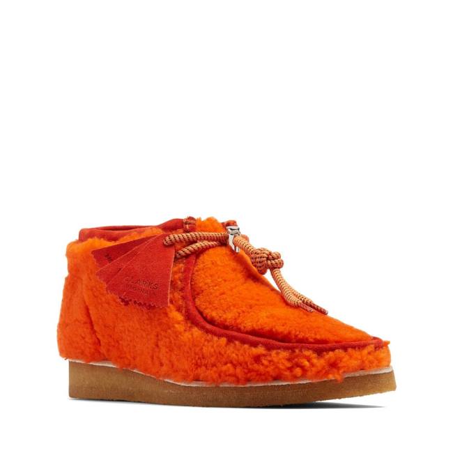 Clarks Wallabee Vrijetijdslaarzen Heren Oranje | CLK498XOQ